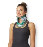 Vista collar wearing by a woman